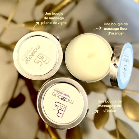 Coffret 3 bougies